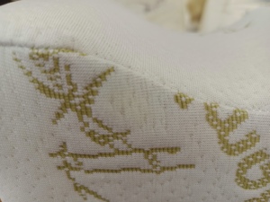 Oreiller en mousse à mémoire de forme orthopédique Visco Demi-cercle Personnalisable 42x18x9cm Housse en bambou Confort du cou/dos - Product Image 4