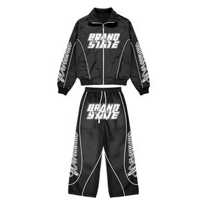 Ensemble coupe-vent léger pour homme, personnalisable, imprimé, coupe-vent et respirant, veste et pantalon de survêtement - Product Image 2