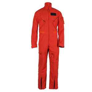 Combinaison rouge anti-flamme Nomex Airforce Uniforme FR Combinaisons de vêtements de travail Combinaison Nomex ignifuge industrielle - Product Image 4