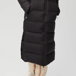 Chaquetas acolchadas largas para mujer de tendencia superior/Chaquetas acolchadas largas hechas con tela de poliéster 100% de ajuste cómodo para mujer - Product Image 6