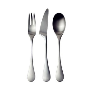 Couverts en acier inoxydable au design intemporel avec une poignée luxueuse et une finition durable pour les présentations de restaurants raffinés et d'événements - Product Image 3