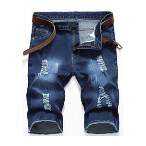 <b>shorts</b> for <b>men</b> Custom <b>Men</b> <b>Shorts</b> Zipper Loose Fit 100% Cotton Denim Pants Baggy Cargo <b>Jeans</b> Reasonable Price Custom Logo OEM - Product Image 1