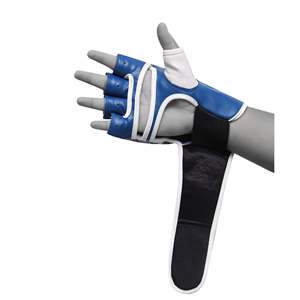 Guantes de Sparring MMA con Logotipo Personalizado, Guantes de Boxeo de Medio Dedo Estilo Rockers, Equipo de Fitness de Cuero para Gimnasios - Product Image 6