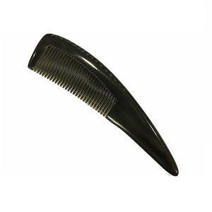 Natural Buffalo Horn <b>Hair</b> Comb Salon Use Multi-Purpose <b>Massage</b> Beard Combs Random Color and Different Size - Product Image 4