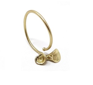 Premium Quality Gold Plated <b>Aluminum</b> <b>Wire</b> <b>Mesh</b> Modern Luxury Napkin Ring Stocked Wedding Table Decoration Eco-Friendly Durable - Product Image 2