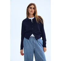 Jean large tendance pour femme, coupe droite, taille haute, respirant, écologique, brodé, grandes tailles, OEM ODM