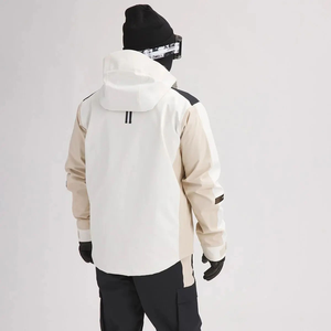 Plain Dyed Ski Wear Sets with Drawstring Closure Custom Design Hooded Ski Uniform Waterproof Breathable Unisex <b>Adult</b> <b>Snow</b> Wear - Product Image 6