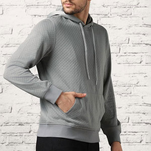 Sudadera con Capucha de Forro Polar de Poliéster/Algodón Bordada, Estilo Deportivo y Tacto Suave, Ligera, Ideal para Combinar, Ropa Diaria Informal - Product Image 2