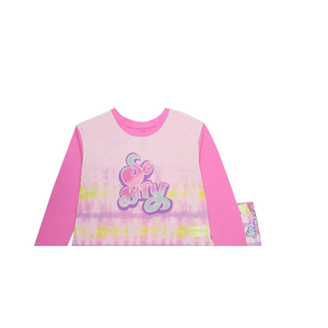 Set Pigiama e T-shirt in Cotone 100% per Bambina, 2 Pezzi, Rosa, Taglia 4, per Autunno Primavera Inverno - Product Image 2