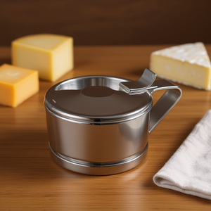 Bol à fromage Ilsa en acier inoxydable 9 cm, chrome poli, outils à fromage - 4003000 - Product Image 3