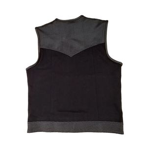 เสื้อแข่งรถมอเตอร์ไซค์กันลมเสื้อหนังคอตตอนแขนกุดสไตล์โมโต - Product Image 5