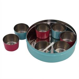 Boîte à épices en acier inoxydable avec couvercle en étain acrylique boîte à épices en acier inoxydable de haute qualité avec couvercle en acrylique nouveau Design roi - Product Image 6