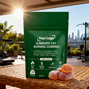 เยลลี่เสริมพลังงานและระบบเผาผลาญแบบขายส่ง แบรนด์ส่วนตัว ผสมวิตามินบี6และน้ำส้มสายชูหมักจากแอปเปิ้ล - Product Image 1