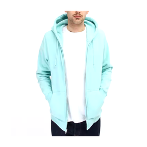 เสื้อฮู้ดดี้ผ้าฝ้าย 100% หนัก 500gsm แบบวินเทจ ซักแล้ว ทรงหลวม ปักลาย ซิปหน้า ระบายอากาศ แห้งเร็ว ขายส่งแบบใหม่ - Product Image 1