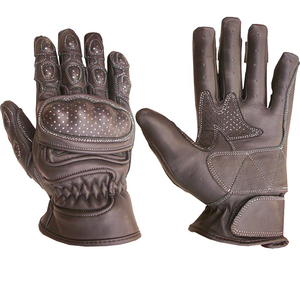 Guantes de Motociclismo Deportivos de Carreras, Guantes de Motocicleta de Cuero de Alta Calidad, Transpirables, para Uso en Exteriores, Modernos y Táctiles - Product Image 4
