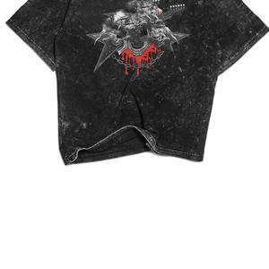 NOUVEAU T-shirt Anime One Piece Graphique Vintage en Coton, Coupe Ample, Streetwear, Effet Délavé pour Hommes - Product Image 4