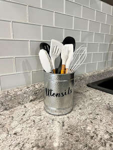 Porte-ustensiles de cuisine Porte-ustensiles galvanisés Outils de cuisson Ustensiles de cuisine Ustensiles de cuisine Doux - Product Image 5