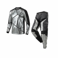 Combinaison de course de motocross respirante anti-UV imperméable coupe-vent grande taille ensemble de maillot de moto tout-terrain imprimé