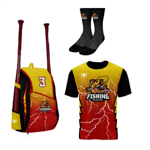 Custom Baseball Team Wear Teams Deal Packages <b>Sublimated</b> <b>Hoodie</b> Jacket Shorts Backpack - Product Image 3