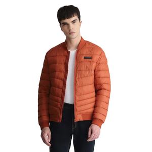 Veste bomber imperméable fine de haute qualité sur mesure pour homme, streetwear tendance, manteau d'hiver chaud, nouvelle veste sur mesure en gros - Product Image 6