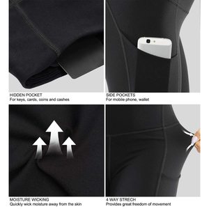 Custom Logo Fitness Activewear <b>Gym</b> <b>Leggings</b> for Women Spandex/Polyester Mid Waist Yoga Pants <b>Tummy</b> <b>Control</b> Made in Pakistan - Product Image 6