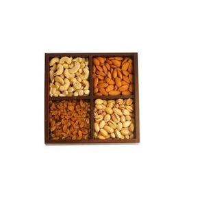 Plateau de fruits secs en bois plateau de fruits divisé en plateau de fruits secs collations multifonctionnelles pour prix de gros taille personnalisée - Product Image 6