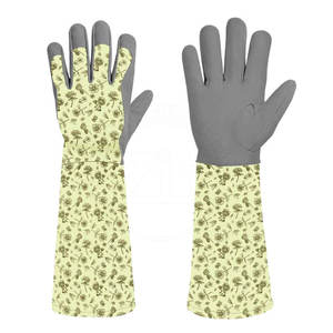 Gants de jardinage au design unique, faible MOQ, couleur unie, légers, en cuir durable, antidérapants, imperméables, personnalisables - Product Image 1