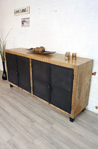 Buffet industriel en bois et métal-Brooklyn - Product Image 2