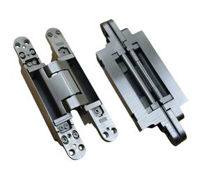 مفصلة خفية ثلاثية الأبعاد قابلة للتعديل من الفولاذ المقاوم للصدأ 304 لتحمل وزن 200 كجم للبوابات والأبواب الخشبية المتأرجحة - Product Image 4