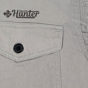 Chaleco sin mangas con capucha para hombre Chaleco de lavado de lino y algodón multicolor con decoración de botones Ropa informal-Venta al por mayor - Product Image 6