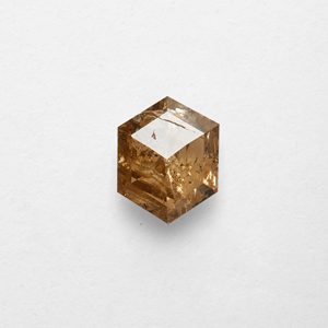0.97ct Hexagon Salt and Pepper <b>Diamond</b> Jewelry with Dimensions 6.70X5.40X3.00 - Product Image 1