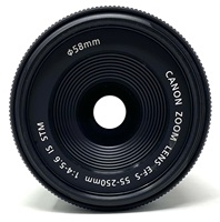 Objectif d'appareil photo utilisé Canon EF-S 55-250mm F4-5.6 is STM