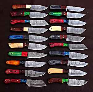 มีดเชฟเหล็กดามัสกัสทำมือไม้ทันสมัยใบมีดสำหรับมืออาชีพสั่งทำจำนวนมาก - Product Image 2