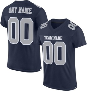 Camisetas de Fútbol Americano Personalizadas OEM 2026 de Secado Rápido, Transpirables, que Absorben la Humedad, Tela 100% Poliéster, Impresión por Transferencia de Calor - Product Image 1