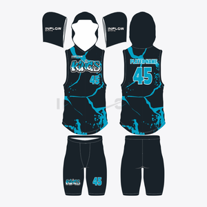 Vente en gros de maillots de football américain 25 26 de haute qualité, uniformes de compression pour jeunes 7on7, sublimation, maillots de football 7v7 - Product Image 1