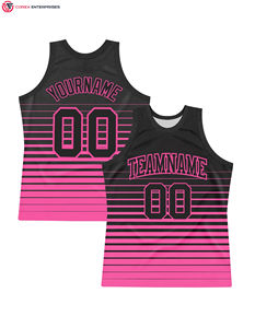 Maillot vintage Vente en gros Maillot de basket-ball en polyester Maillots de retour Chemises de basket-ball pour jeunes Vêtements de sport pour hommes - Product Image 5