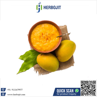 Best verkochte Herbojit International verse gele Kesar mango pulp, zoet en heerlijk, blikverpakking, 24 maanden houdbaarheid, topaanbieding