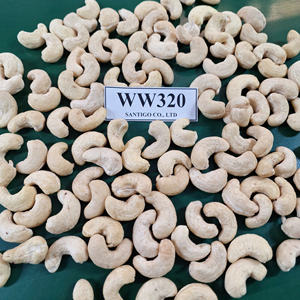 Bajo MOQ Anacardos W320 SANTIGO Vietnam W320 Anacardos Kernel Kaju Badam Precio razonable - Product Image 1