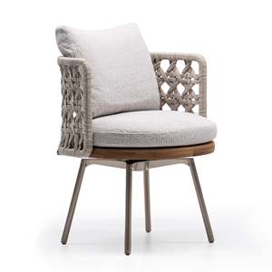 Silla TorII Nest de Acero Inoxidable Impermeable de Diseño Italiano Moderno para Comedor al Aire Libre o Muebles de Jardín - Product Image 1