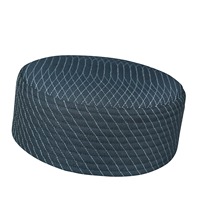 Casquette de prière musulmane Asmar Kufi avec logo personnalisé, chapeau de prière en polyester, accessoires décontractés, légers, de haute qualité, vente en gros, pour hommes, islamique, 10