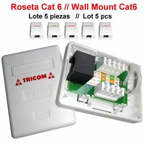 Connettori Rosette Categoria 6 - Lotto di 5 Unità - Product Image 1