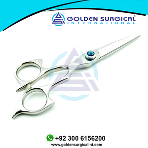 Ciseaux à cheveux pour couper les cheveux, ciseaux de coiffure japonais 440C, ciseaux de barbier professionnels, lame de rasoir, coupe de cheveux en gros - Product Image 4