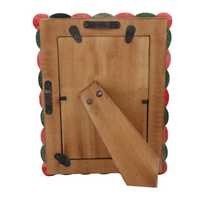 Marco de Fotos Rectangular de Madera Hecho a Mano, Personalizado, de la Mejor Calidad, con Incrustaciones de Hueso, para Fines Decorativos