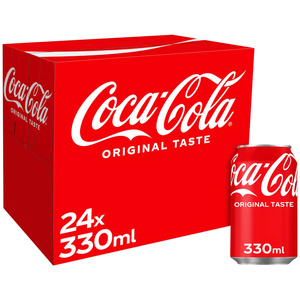 Coca Cola Sabor Original 330ml x 24 Latas - Product Image 4