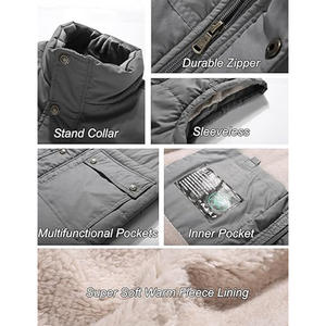 Calentador de cuerpo de diseñador, nuevo chaleco acolchado personalizado para hombre, chaleco informal ligero acolchado - Product Image 4