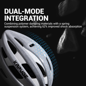 Casco de <span class=keywords><strong>Ciclismo</strong></span> Deportivo Kapvoe, Ligero y Cómodo, <span class=keywords><strong>con</strong></span> Bloqueo Magnético de Alta Resistencia, Integración de Modo Dual, Perilla Ajustable - Product Image 6