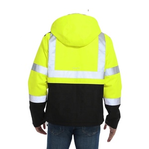 Veste de travail haute visibilité industrielle, veste de sécurité réfléchissante, veste de protection fluorescente pour travaux de construction et de circulation - Product Image 3