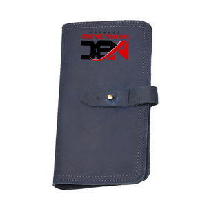 Portefeuille long en cuir de vachette véritable Crazy Horse porte-cartes de passeport de voyage robuste sac OEM/ODM pour hommes - Product Image 4