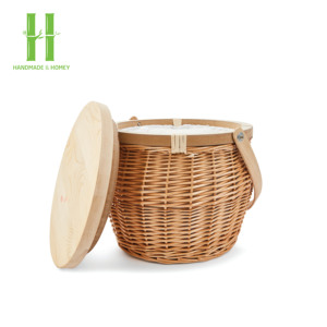 Handmade <b>Wicker</b> Rattan Bags For Easter Decorations, Folding Storage Box jiahao, Storage Boxes & Bins <b>Laundry</b> <b>Basket</b> From Vietnam - Product Image 5