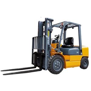 Chariot élévateur diesel manuel de haute qualité de 3 tonnes pour chariot élévateur à palettes hydraulique à vendre - Product Image 4